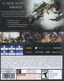Monster Hunter: World - Box - Back