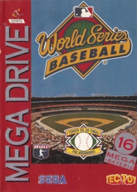 World Series Baseball - Box - Front