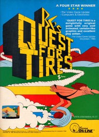BC's Quest for Tires - Advertisement Flyer - Front