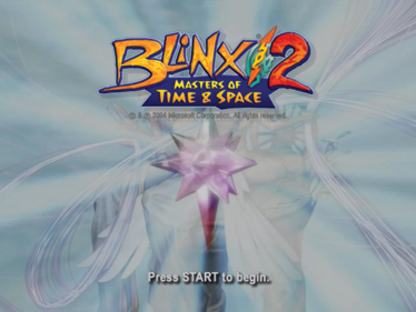 Blinx 2: Masters of Time & Space - Screenshot - Game Title