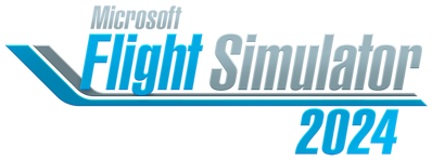 Microsoft Flight Simulator 2024 - Clear Logo