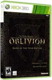 The Elder Scrolls IV: Oblivion: Game of the Year Edition - Box - 3D