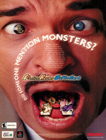 Monster Rancher Battle Card GB - Advertisement Flyer - Front