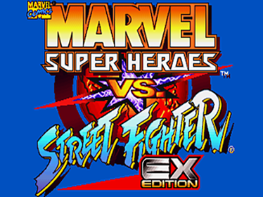 Marvel Super Heroes vs. Street Fighter - Screenshot - Game Title