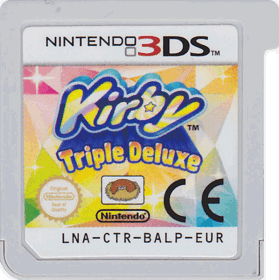 Kirby: Triple Deluxe - Cart - Front Image