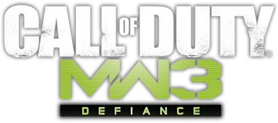Call of Duty: Modern Warfare 3: Defiance - Clear Logo Image