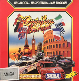 Out Run Europa - Box - Front