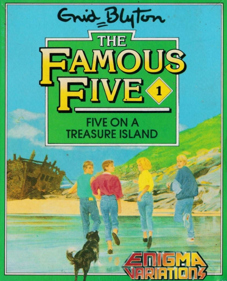 The Famous Five: Five on a Treasure Island - Box - Front