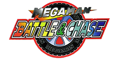 Mega Man Battle & Chase - Clear Logo Image