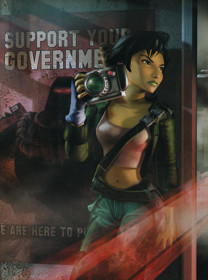 Beyond Good & Evil - Advertisement Flyer - Front