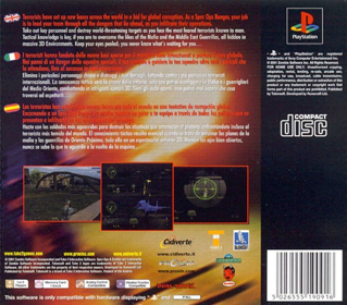 Spec Ops: Covert Assault - Box - Back Image