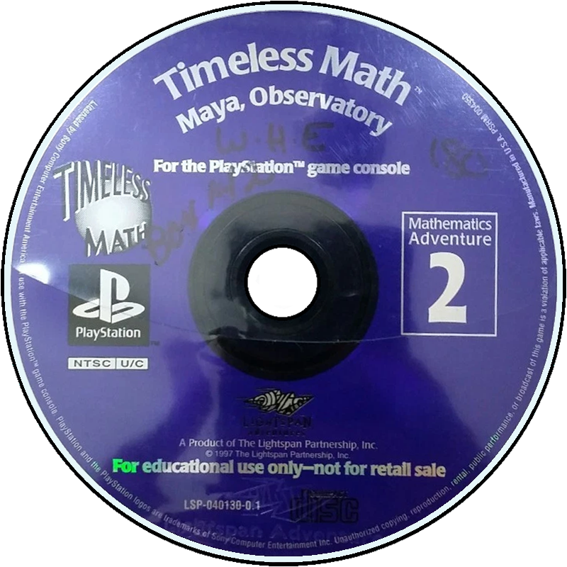 Ps1 Timeless Math Timeless Math Adventure 2: Maya, Observatory Images - LaunchBox Games ...