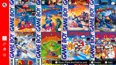 Game Boy: Nintendo Switch Online - Screenshot - Game Select