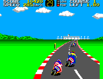 Hang On - Screenshot - Gameplay