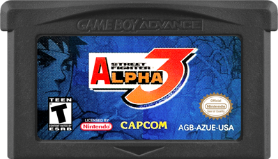Street Fighter Alpha 3 - Cart - Front Image