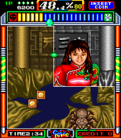 Gals Panic - Screenshot - Gameplay Image