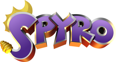 Spyro the Dragon - Clear Logo