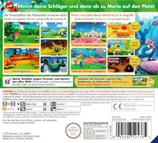 Mario Golf: World Tour - Box - Back