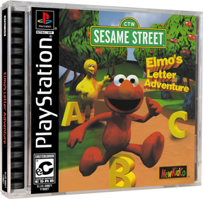 Sesame Street: Elmo's Letter Adventure - Box - 3D Image