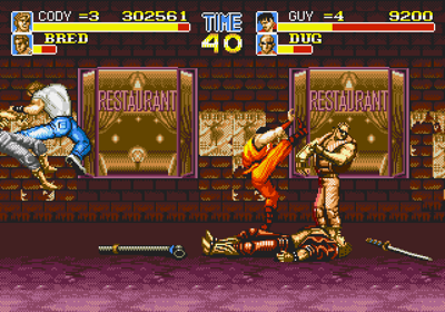 Final Fight CD - Screenshot - Gameplay Image