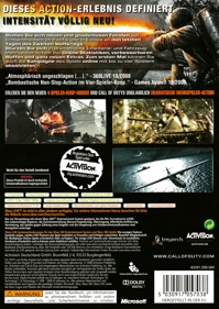 Call of Duty: World at War - Box - Back