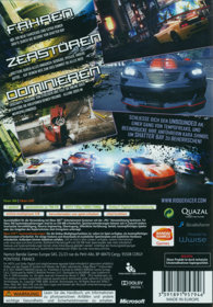 Ridge Racer Unbounded - Box - Back