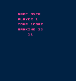 Kickman - Screenshot - Game Over