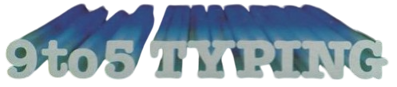 9 to 5 Typing - Clear Logo Image