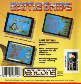 Battleship - Box - Back