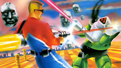 Space Harrier - Fanart - Background