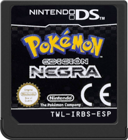 Pokémon Black Version - Cart - Front