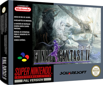 Final Fantasy II - Box - 3D