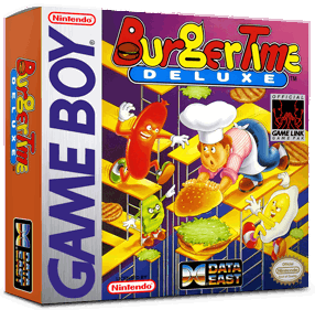 BurgerTime Deluxe - Box - 3D Image