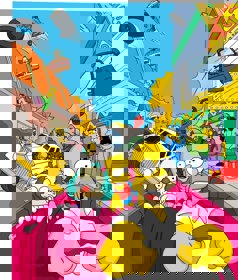 The Simpsons: Road Rage - Advertisement Flyer - Front