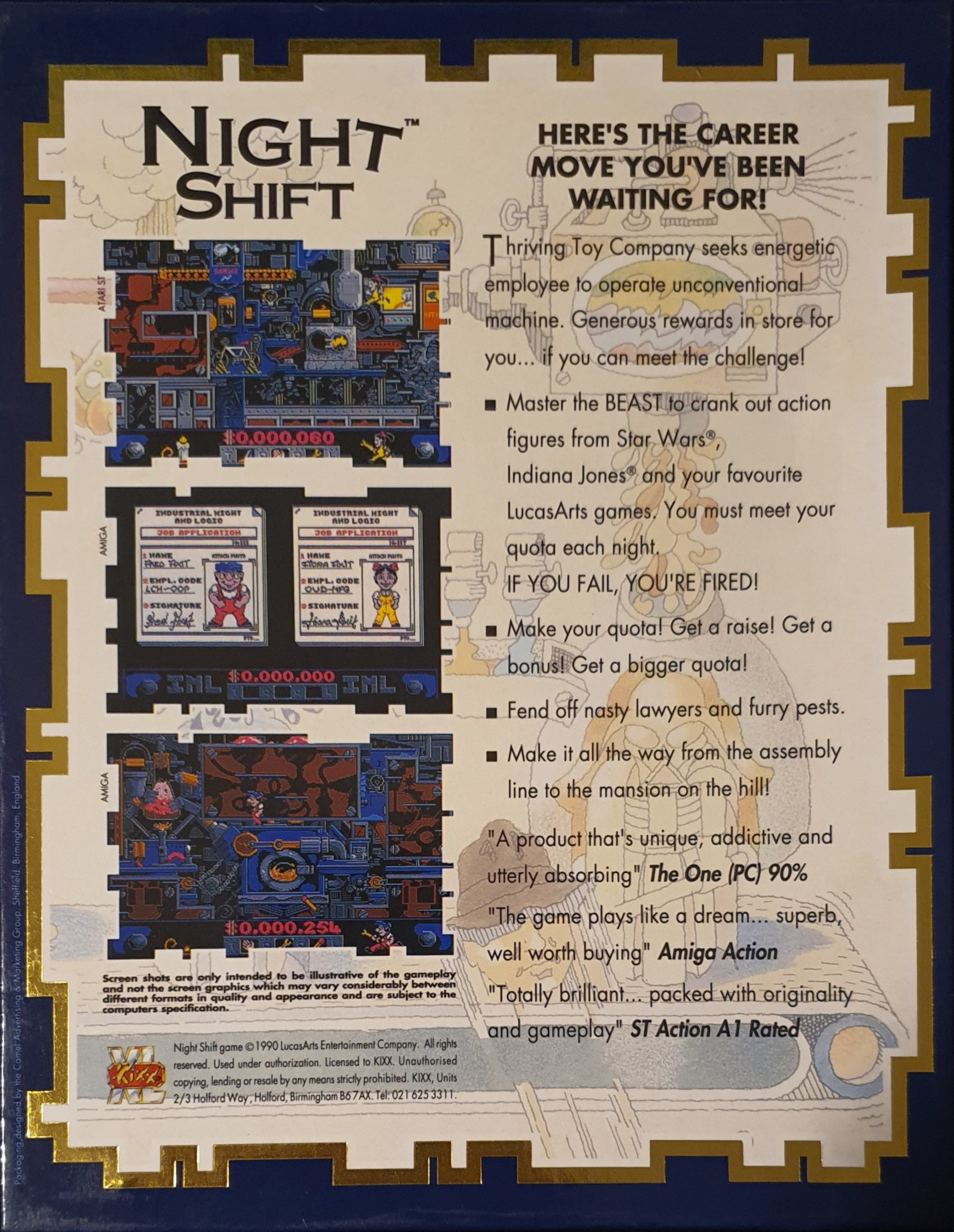 Night Shift Images - LaunchBox Games Database