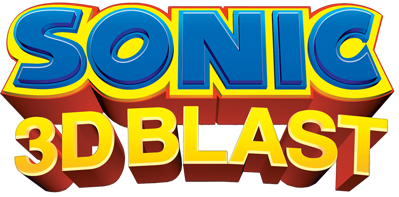 Sonic 3D Blast - Clear Logo Image