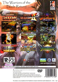 Samurai Shodown Anthology - Box - Back