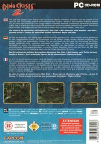 Dino Crisis 2 - Box - Back
