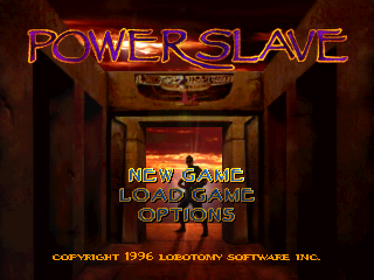 Powerslave - Screenshot - Game Title Image