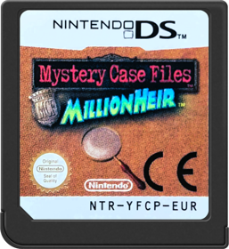 Mystery Case Files: MillionHeir - Cart - Front Image