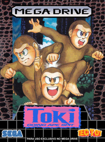 Toki: Going Ape Spit - Fanart - Box - Front