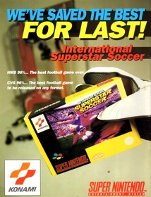 International Superstar Soccer - Advertisement Flyer - Front