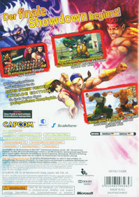 Super Street Fighter IV: Arcade Edition - Box - Back