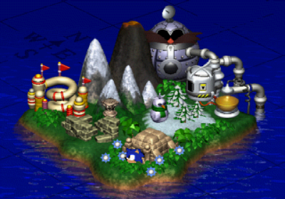 Sonic 3D Blast - Screenshot - Gameplay
