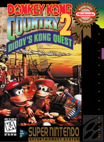 Donkey Kong Country 2: Diddy's Kong Quest - Fanart - Box - Front