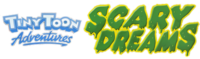 Tiny Toon Adventures: Scary Dreams - Clear Logo Image