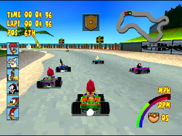 Woody Woodpecker Racing - Screenshot - Gameplay Image