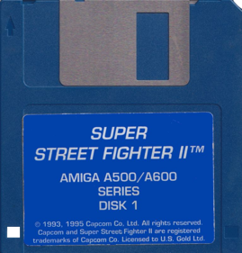 Super Street Fighter II - Disc