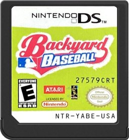 Backyard Baseball '09 - Cart - Front Image