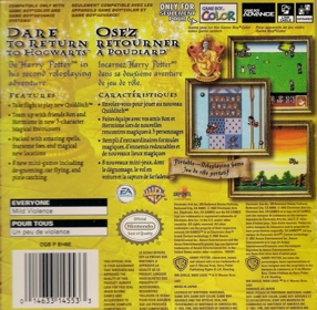 Harry Potter and the Chamber of Secrets - Box - Back